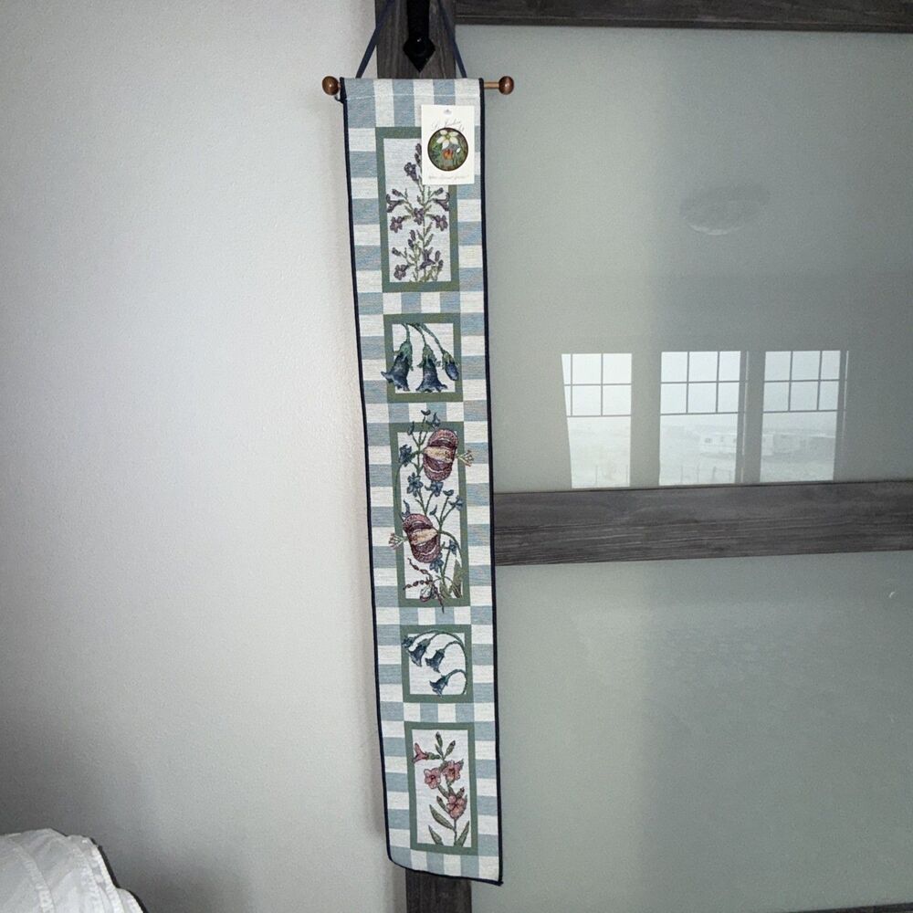 Vintage Renee Charisse Hardin Floral Tapestry 1997 NWT